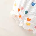 Infant Toddler Baby Girl Summer Cotton Clothes Strap Ruffle Smocked Top and Shorts 2Pcs Outfit Clothing Set