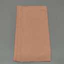 Encasa XO Table Runner 13"x72" Long | Cotton Canvas Fabric | Powder Pink Solid Color | Machine Washable & Durable