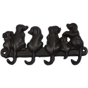 Vintage Wall Coat Hat Cast Iron Hook Dog (Cute Puppy)