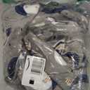 Fleece Baby Sleep Sack 0-6 Months Long Sleeve 2.0 Tog Baby Wearable Blanket with 2-Way Zipper Warm Sleeping Sack for Toddler Infant Newborn - Small Blue Grey Pentagram