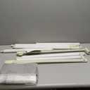 FAMILL Bed Rail for Toddlers with U-Shaped Base, Toddler Bed Rails Baby Guard for King/Twin/Full Size, Grey, 1 Piece, 74.8"