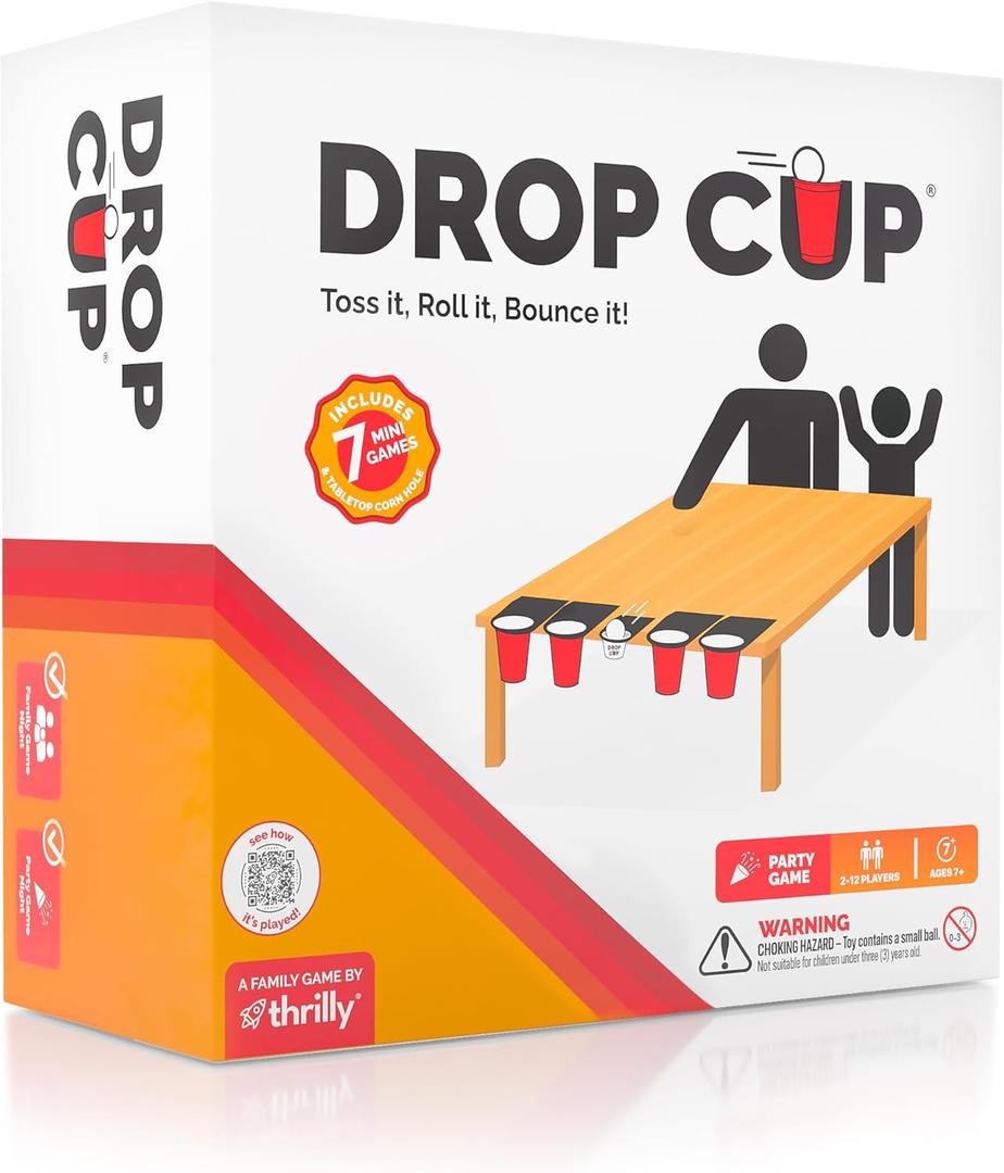 The Addictive Clip and Play Table Pong Game for All Ages - Transform Any Surface Into a Party Zone | Ideal for Family Fun, Parties, and Gifts