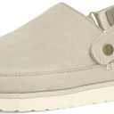 Women's Adjustable Comfy Suede Clogs with Strap Indoor Outdoor Goldenstar Platform Mules Slippers Clogs for Women (8)