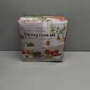 LIANYU Stainless Steel Mixing Bowls Sets of 6, Large 7, 3.5, 2.5, 2, 1.5, 1QT Size with Transparent Airtight Lids, Metal Nesting Serving Bowl Sets for Home Kitchen, Dishwasher & Freezer Safe, Black