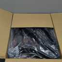 HOUSE DAY Black Velvet Hangers 60 Pack, Non Slip Clothes Felt Hanger Heavy Duty for Coat, Premium Slim Space Saving Suit Hangers for Closet Organizer, 360 Rotating Silver Hook