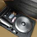 Shower Handle Valve Single Function Round Shower Mixer Valve and Trim Kit Wall Mounted Shower Faucet Control Valve