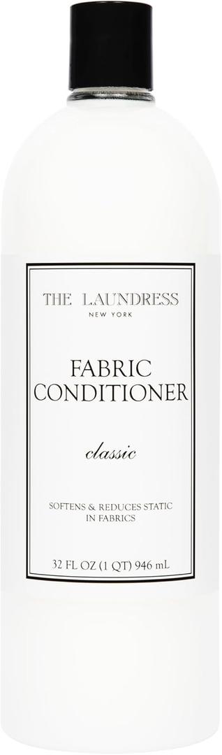 The Laundress Fabric Conditioner Classic, Fabric Softener Liquid, Concentrated, 32 Fl Oz, Soften Fabrics, Reduces Static