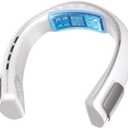 Arctic Air Freedom Touch Personal Neck Fan, 3-Speed Rechargeable Cooling Device, Long-lasting, Lightweight Portable Neck Cooler, Flexible Band & Thermo-Electric Cooling Plate for Hot Weather