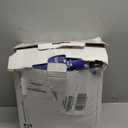 Sealy Electric Blanket Wearable with Foot Pocket, Electric Snuggle Blanket with Sleeves, Flannel & Sherpa Heating Throw with 6 Heat Settings & 2-10 Hours Auto Shut Off, 50 * 70"+18", Light Grey