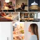 2 x LED Appliance Light Bulbs - LED Refrigerator Light Bulbs 40W Equivalent, Daylight 5000K Fridge Waterproof Bulbs 4W E17 Base, ETL Listed, 2Packs