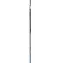 Medline 4 Leg IV Poles Stand, 2 Hook, 4 Caster, Chrome, 47 to 85" Adjustable Height
