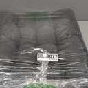  Floor Pillows for Adults Floor Cushions Seating Large Square Pillow Gel Memory Foam 25x25 Inch Dark Grey Set 1 pillow