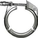 5.00" V Band Clamp Stainless Steel Quick Release Turbo Exhaust V-Band Clamps for Flange, Downpipe, Exhaust Pipe