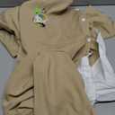 HDKUW Large Dog Wedding Shirt, Dog Tuxedo with Bow Tie, Dogs Wedding Formal Suit, Doggie Prince Gentleman Costume for Medium Large Dogs Khaki 7XL (7XL:Chest Girth 34"-37",Weigth 80-100LB)