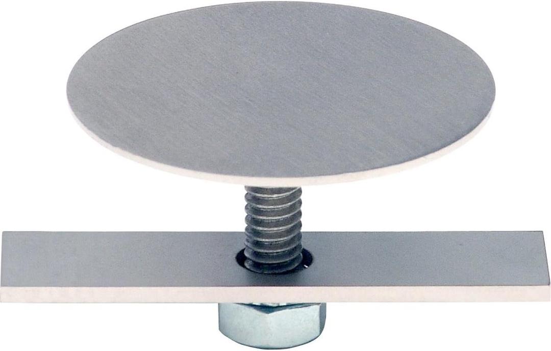 Elkay LK126 Stainless Steel Snap-in Faucet Hole Cover, Brushed Finish