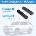 Left & Right Side Roof Drip Molding Weatherstrip Fits for 4Runner 2010-2024 with sunroof#75551-35080 75552-35070 75555-35041 75553-35050 75554-35050