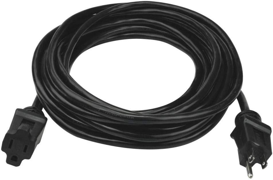 Prime Wire & Cable EC532725 25-Foot 14/3 SJTOW Farm and Shop Extension Cord, Black