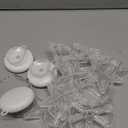 Hqyib 3 PCS Christmas Window Lights Decorations, Battery Powered Hanging Warm Lighted Star, Bell & Christmas Tree Shaped Shaped String LED Indoor for Xmas Tree, Window, Fireplace