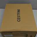 Cestfini Mens Slip On Chelsea Boots (7.5, Black)