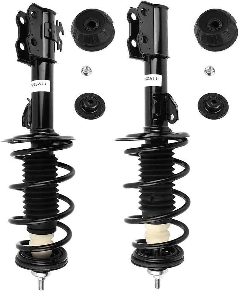 ECCPP Complete Struts Spring Assembly Front Struts Shock Absorber Fit for 2006-2012 for Toyota Yaris