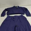 RUBZOOF Sweatsuits Women 2 Piece Outfit Half Zip Sweatshirt with Wide Leg Sweatpant 2 Piece Sweat Sets Lounge Set Tracksuit L