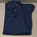 Belle Poque Women's Denim Skirts Vintage Elastic High Waist A-Line Long Maxi Jean Skirts with Pockets, Size 2XL