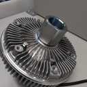 Electronic Engine Cooling Fan Clutch Assembly for Ford F-250 F-350 E-350 Super Duty Powerstroke Turbo 6.0L V8 Diesel