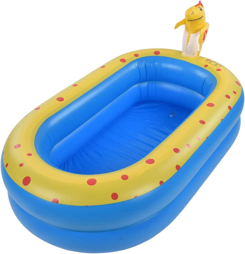 42x41x32in Double Layer Swimming Pool Dinosaur Inflatable G Play Pool Swimming Inflatable PoolInflatinflatable Will Must