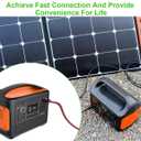 SAE to DC Power Cable 14AWG SAE Plug to DC 5.5x2.1mm Male Adapter Cable, with SAE Polarity Reverse Adapter 10 Pcs DC Adapter, for Solar Battery Panel Automotive RV(2ft,2pack)