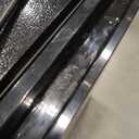 Maine Upright Freezer 3.6 Cu.Ft Mini Freezer with Reversible Stainless Steel Door Freestanding Compact Freezer with 3 Adjustable Thermostat, Small Freezer for Apartment Dorm (Silver)