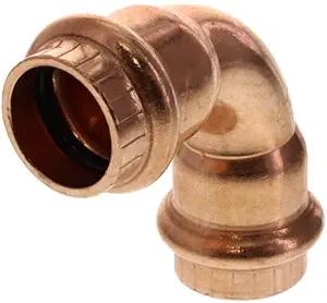 Viega 77317 ProPress Zero Lead Copper 90-Degree Elbow 2PCS