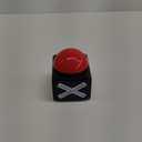 RIBOSY Game Answer Buzzer, Game Buzzer with Lights and Sound Trivia Quiz Got Talent Buzzer, Buzzer Buttons for Game Show (1 Pack)