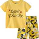 Boy Summer Clothes Toddler Outfits Kids Cotton Short Sets 2-7 Years | 2-Piece Short Sleeve Shirt Sets
