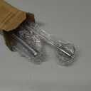 3 Pack Stainless Steel Egg Whisk, Hand Push Rotary Whisk Blender, Versatile Easy Whisk, Hand Push Mixer Stirrer for Beating Eggs, Frothing Milk, Blending, Mixing, Whipping Smoothies & Shakes