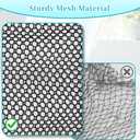 Mesh Shower Caddy Portable, Toiletry Bags for Travel, Hanging Shower Organizer Tote Bag for College Dorm Students Girls Boys, Dry and Wet Separation with Metal Hook