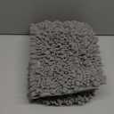 Yimobra Bathroom Rugs Non Slip Washable 32x20 Inch - Ultra Soft Absorbent Chenille Bath Mat, Quick Dry Shaggy Floor Carpet for Tub Shower, Gray Home Decor Accessories (Grey)