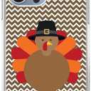Rewput Thanksgiving Turkey Phone Case for iPhone 17 Pro Max, Cute Autumn Turkey Cover for Women Men Girls Boys for iPhone 17 Pro Max, Trendy Design TPU Bumper Cover Case