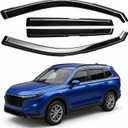 in-Channel Rain Guards Fit for Honda CR-V 2023-2026, 4 PCS
