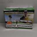 Putting Green Indoor Mat Outdoor Golf Putting Mat with Automatic Ball Return - Ideal for Home, Office, and Outdoor Use