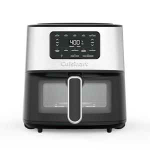 Cuisinart Air Fryer Oven, 6-Qt Basket Stainless Steel Air Fryer, Kitchen Dishwasher-Safe Parts with 5 Presets Roast, Bake, Broil, Air Fry and Keep Warm, Quick & Easy Electric Fryer, AIR-200 Cuisinart Air Fryer Oven, 6-Qt Basket Stainless Steel Air Fryer, Kitchen Dishwasher-Safe Parts with 5 Presets Roast, Bake, Broil, Air Fry and Keep Warm, Quick & Easy Electric Fryer, AIR-200