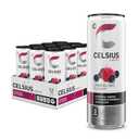 CELSIUS Sparkling Wild Berry, Sugar Free Energy Drink, 12 Fl Oz (Pack of 12) (EXP 08/31/27)