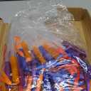 80 Pack Glow Sticks, Multicolor Fiber Optic Wand Glow Wand LED Light Up Wand Bulk Flashing Sticks for Glow in The Dark Birthday Party Favor Wedding Halloween Christmas, 8 Colors