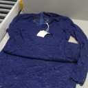 Women's Floral Lace Dress V Neck Long Sleeve Cocktail Wedding Bodycon Pencil Dresses M