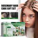 Rosemary Hair Care Gift Set Growth Oil Kit with Spray & RollerHair Repair for Strengthen & Nourish - Natural Treatment with Jojoba Oil for Damaged Hair Care Suitable for Women and Me3.38 Fl Oz