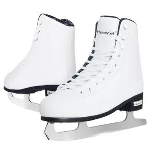 Womens/Misses/Girls Lace up Light Support Ice Figure Skates Women Size US5, White