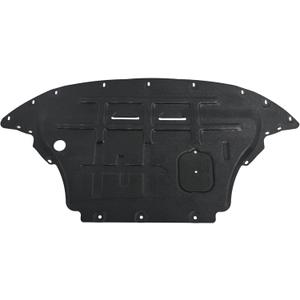 Engine Splash Shield Guard for Audi Q5 2009-2017 / SQ5 2014-2017 - Heavy-Duty PVC Skid Plate for Engine & Radiator - w/Extended Cover, Service Holes & Vent Design