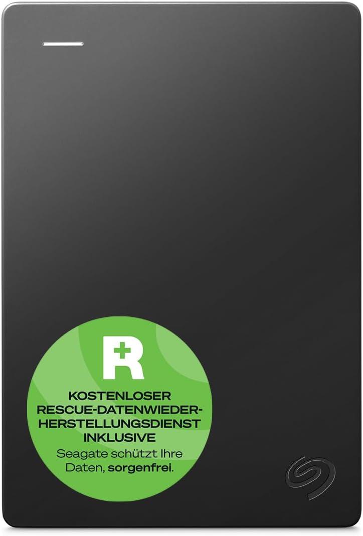 Seagate Portable 2TB External Hard Drive HDD  USB 3.0 for PC, Mac, PlayStation, & Xbox -1-Year Rescue Service (STGX2000400)