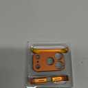 for iPhone 17 Pro Frameless Bumper Case with Camera Lens Protector, Compatible with MagSafe, Minimalist Slim Fit No Back No Frame Design TPU Bumper Excellent Heat Dissipation (Orange)