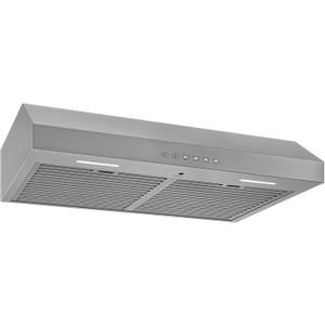 Broan-NuTone Glacier 36-Inch 490 MAX Blower CFM 1.0 Sones Stainless Range Hood