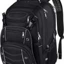 VECKUSON 18.4 Laptop Backpack for unisex, 60L Extra Large Gaming Laptops Back Bag,TSA Friendly Flight Approved and RFID Anti-Theft Pocket Heavy-duty Pack,21.3 * 15.7 * 11.8inch Grey